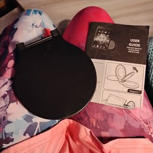 Apple Black Tablet Stand with User Guide